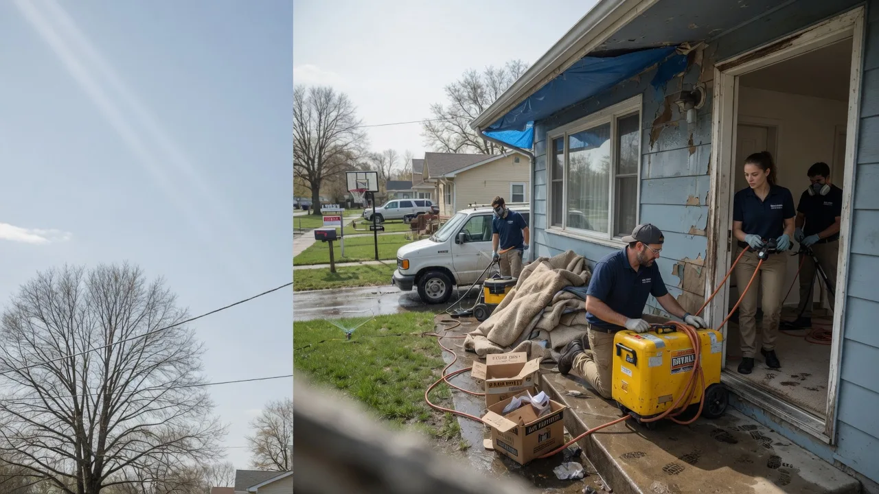 Basement Flood Cleanup in Paris, AR near me